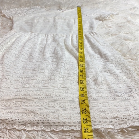 Free People Candy Woven-Lace Short-Sleeve Dress - Picture 5 of 9